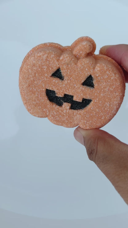 Jack-o-Lantern Bath Bomb